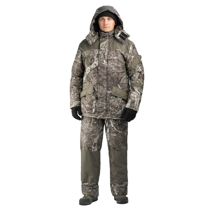 Костюм "ГОРКА-НОРД", сухой лес, с подогревом Redlaika, 52-54, р 170-176, 6-22 ч, 4400мАч