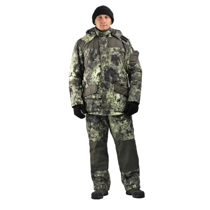 Костюм "Горка-норд", желт глина, с подогревом, 44-46, рост 170-176, 8-30 ч, ДУ, 6000 мАч