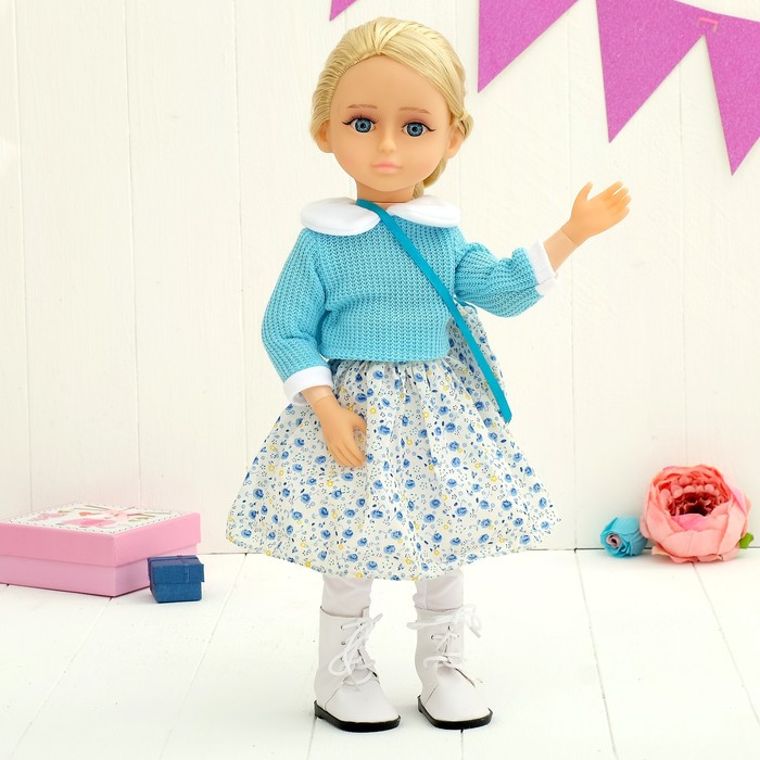 Кукла интерактивная "Алиса", со звуком, с микрофоном, с аксессуарами