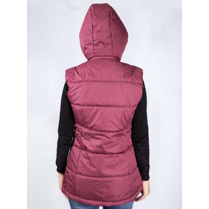 Жилет женскийс подогревом RedLaika RL-CF-05 "Бордо", 44-46, 3-USB модуля, без аккум