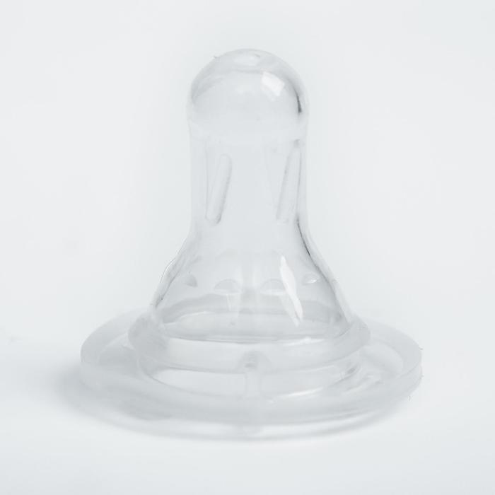 Набор бутылочек для кормления "Новогоднее чудо" 150 и 250 мл, приталенные, цвет красный