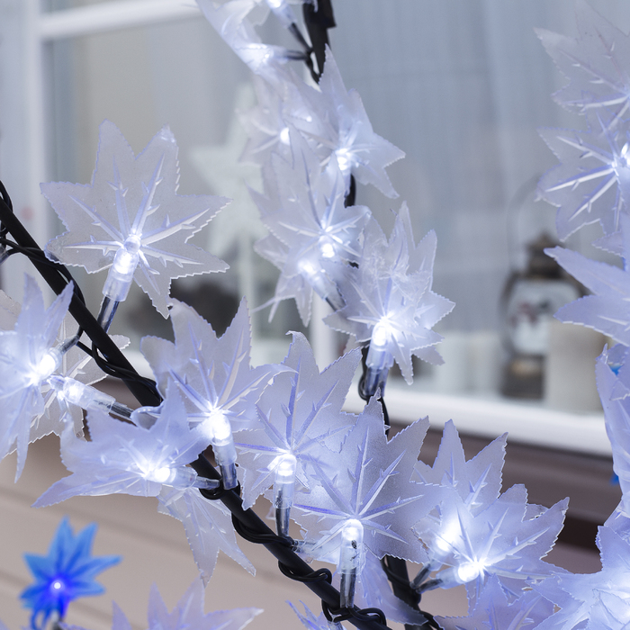 УЦЕНКА Дерево светодиодное улич. 1,5 м. "Клён" 600Led, 36W, 220V Бело-синий