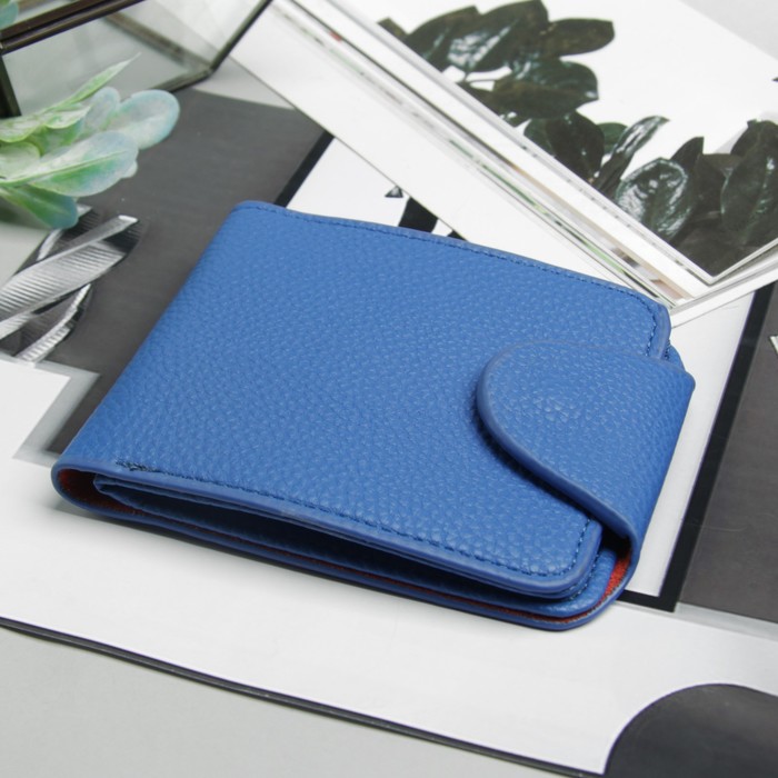 Кошелек жен 11-01-01 Роуз, 12*1,5*10, отд, д/кред, синий