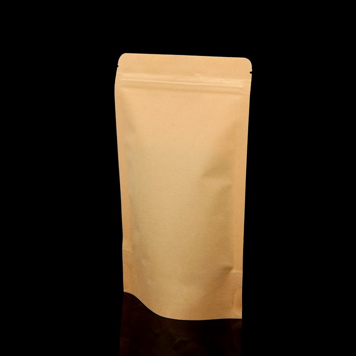 Пакет Zip-lock Крафт с круглым окном 15 х 22 см