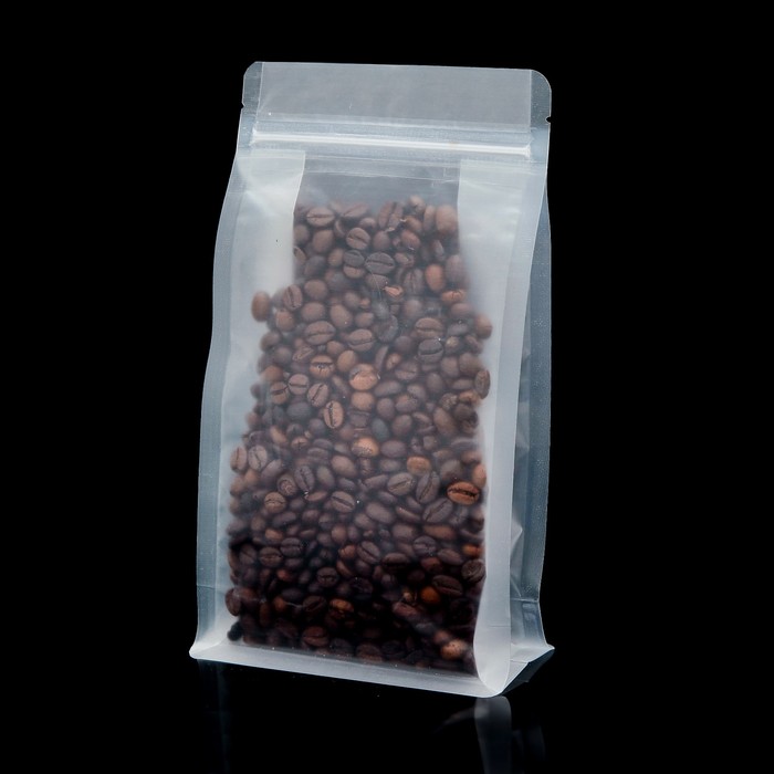 Пакет Zip-lock матовый с плоским дном 12 х 22 см