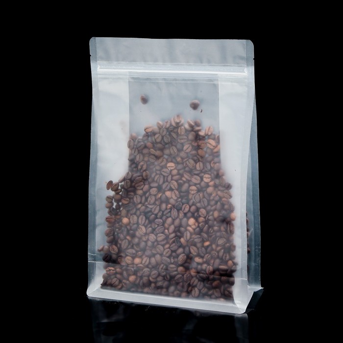 Пакет Zip-lock матовый с плоским дном 20 х 30 см