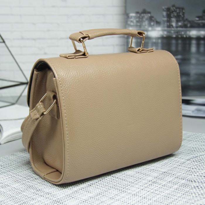 Сумка жен Эмма, 22*9*16см, 2 отдела на клапане, регул ремень, хаки