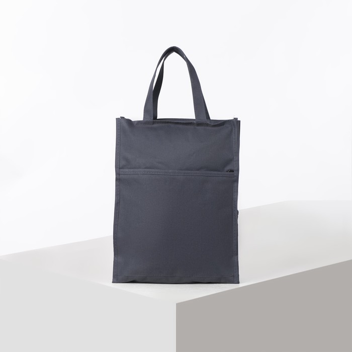 Сумка молод Стейси, 28*10*35, отд на молнии, 3 н/кармана, серый