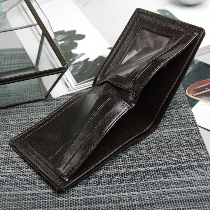 Портмоне муж Дарред, 12*1,5*9,5, 2отд, д/кред, коричневый