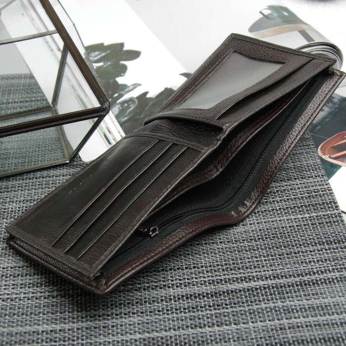 Портмоне муж Дилон, 12*1,5*9,5, 2отд, д/кред, черный