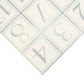 

Бумага для скрапбукинга жемчужная с фольгированием «В День рождения», 20 × 21.5 см, 250 г/м