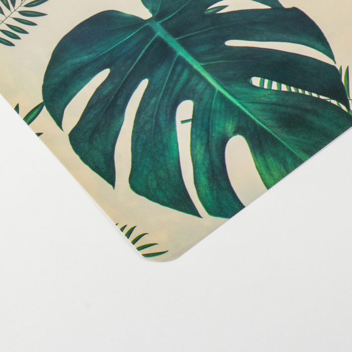 Салфетка кухонная "Экзотические листья" 43х28 см