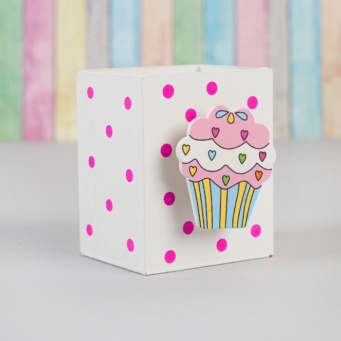 Карандашница "Сладости" МИКС