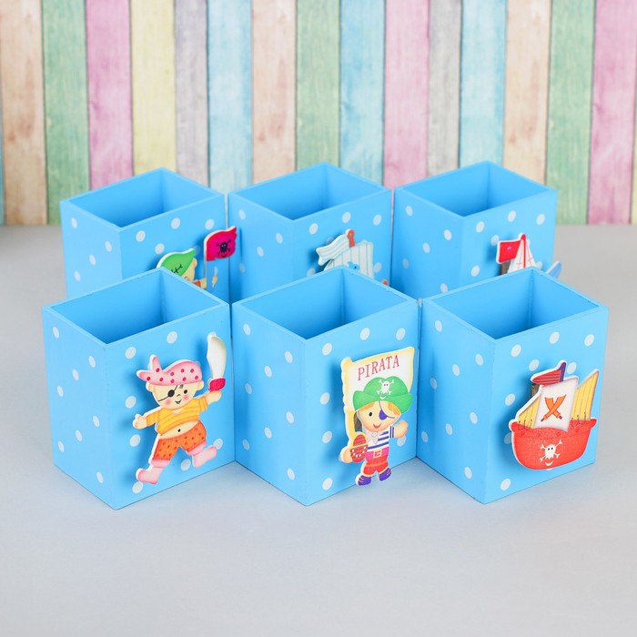 Карандашница &quot;Морские приключения&quot;  МИКС