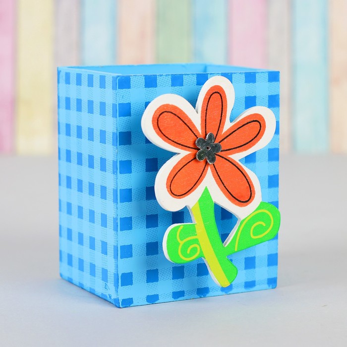 Карандашница "Цветочек" МИКС