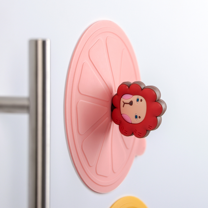 Крышка-непроливайка "Львенок" 11 см, МИКС цвета