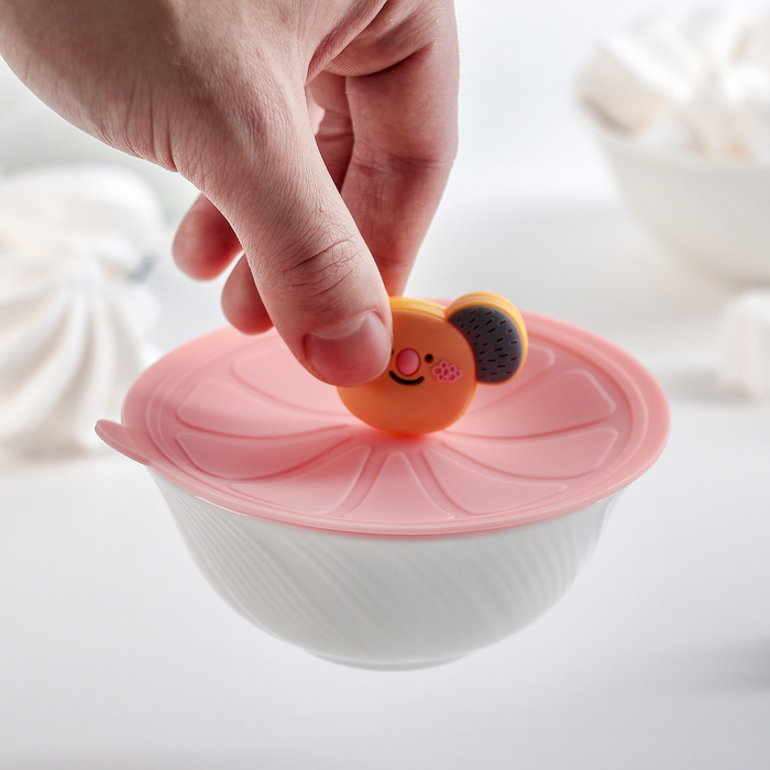 Крышка-непроливайка "Коала" 11 см, МИКС цвета