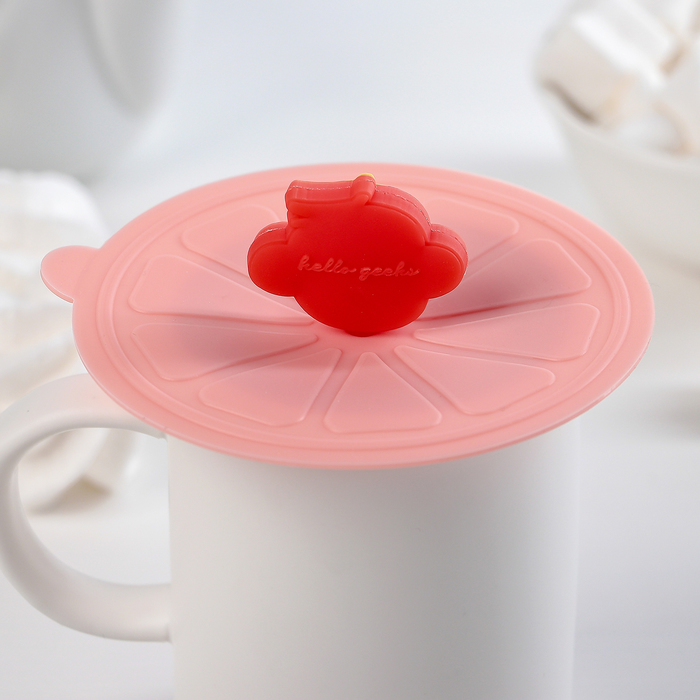 Крышка-непроливайка "Обезьянка" 11 см, цвета МИКС