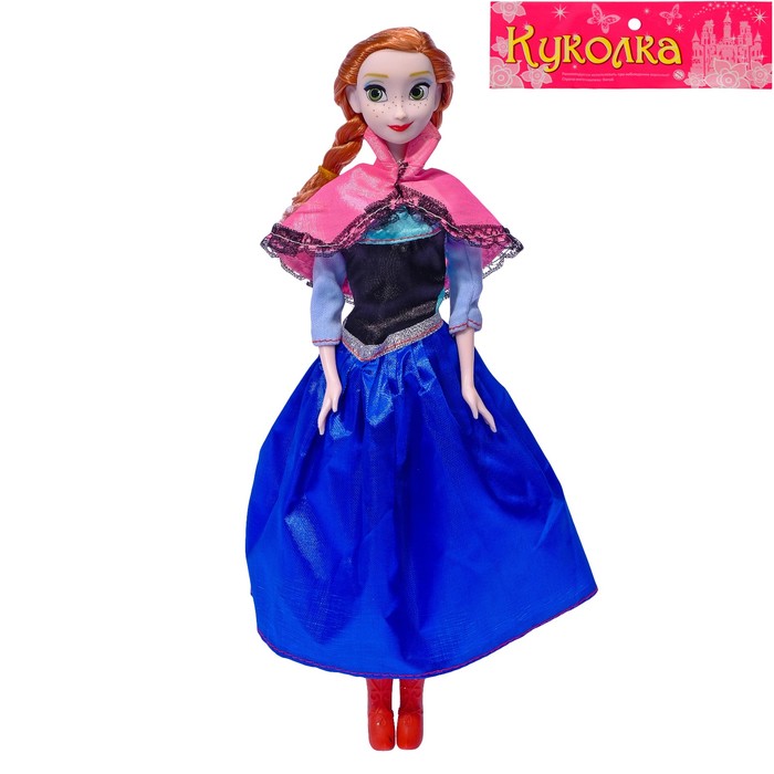 Кукла "Энн" в платье, МИКС