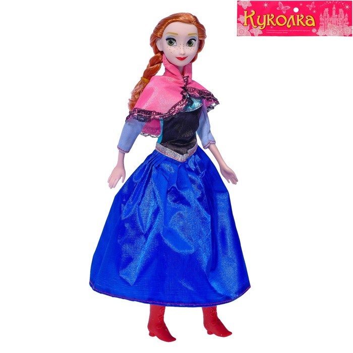 Кукла "Энн" в платье, МИКС