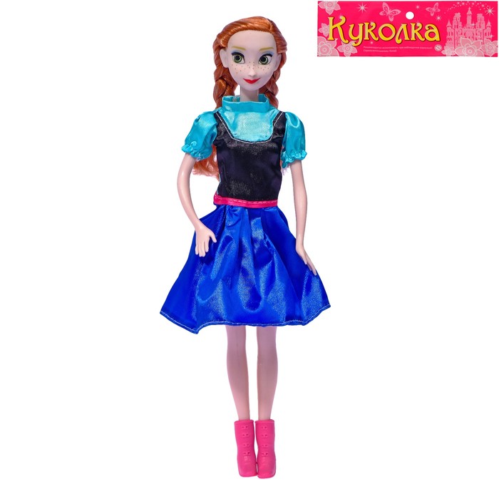 Кукла "Энн" в платье, МИКС