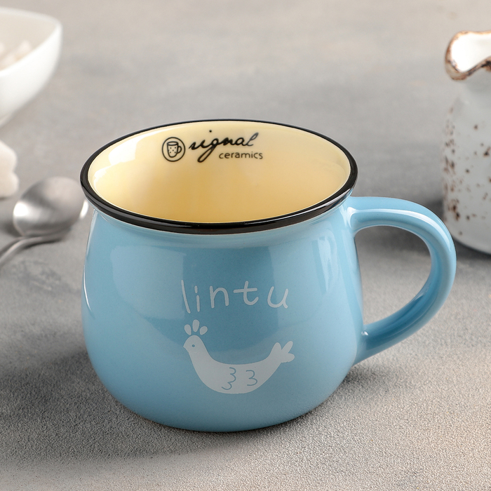 Кружка "Мечты" 300 мл, 13х9,5х7,5 см, рисунок и цвета МИКС