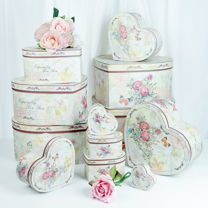 Набор коробок 12в1 42х40х21,5/9,5х9х4,5 см