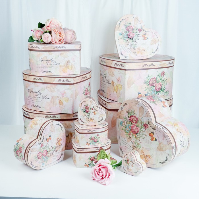 Набор коробок 12в1 42х40х21,5/9,5х9х4,5 см