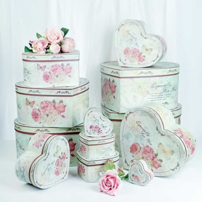 Набор коробок 12в1 42х40х21,5/9,5х9х4,5 см