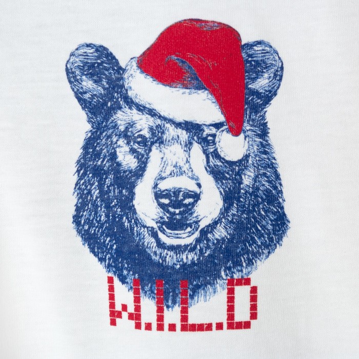 Футболка мужская KAFTAN "New Year" р-р 3XL (56), белый