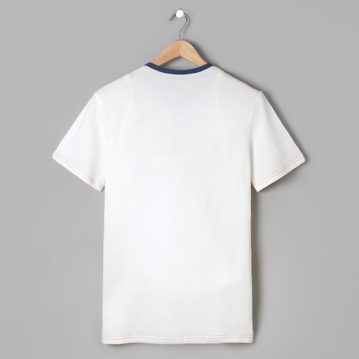 Футболка мужская KAFTAN "New Year" р-р 3XL (56), белый