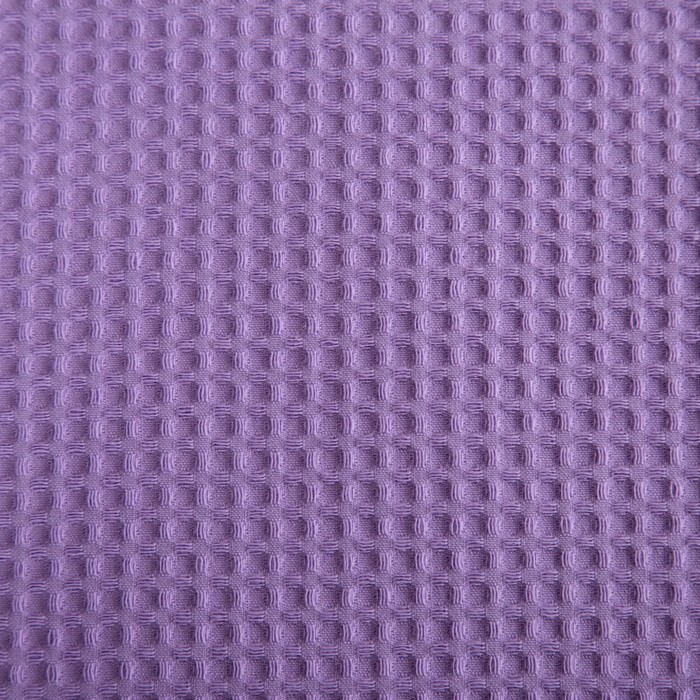 Покрывало вафельное "Этель" цвет сиреневый, пл. 250 г/м², 150х250 см, хлопок 100%