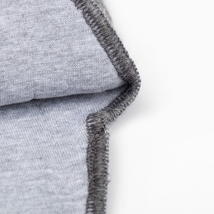 Балаклава зимняя для мальчика, размер 50-52, серый