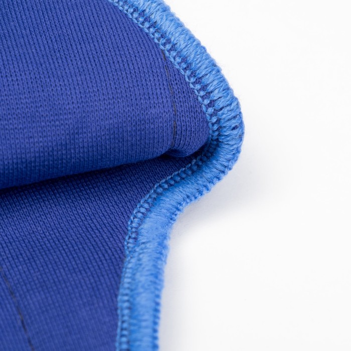 Балаклава зимняя для мальчика, размер 50-52, васильковый