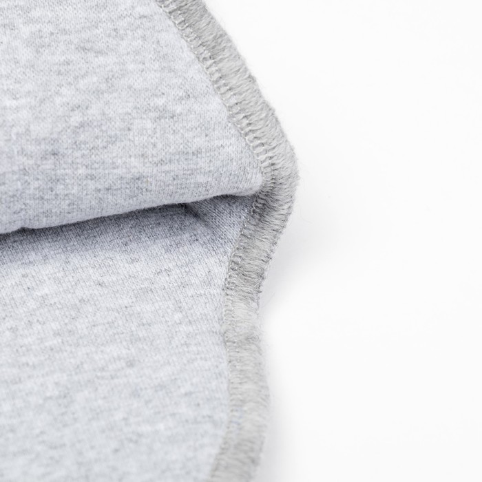 Балаклава зимняя для мальчика, размер 48-50, серый