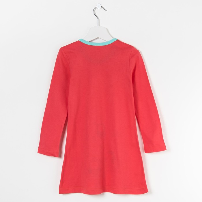 Сорочка для девочки, цвет коралловый, рост 134-140 см (38)