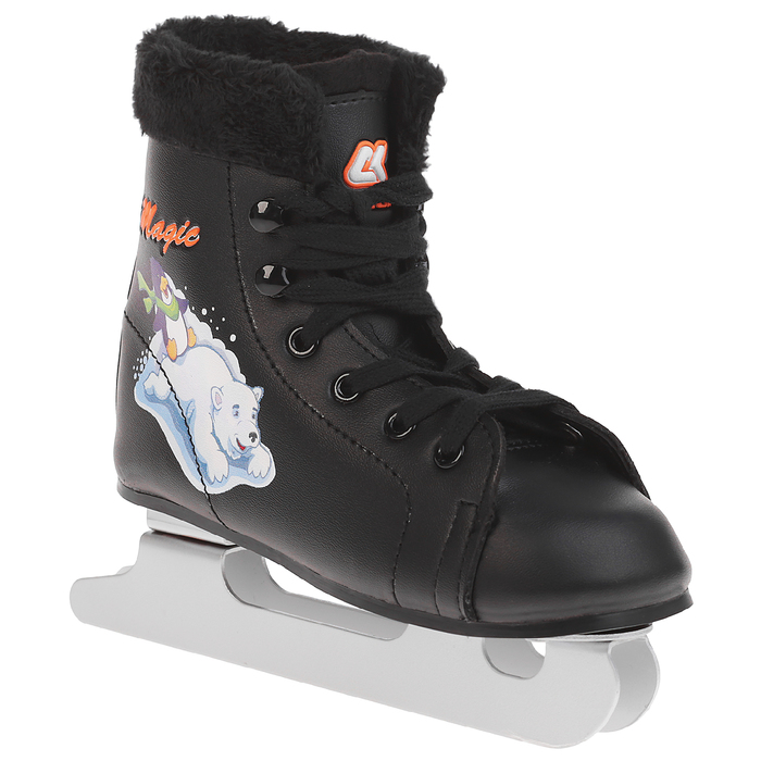 Коньки детские MAGIC, цвет чёрный, размер 26