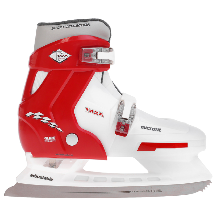 Коньки детские RENTAL RK-1 girl Терракот размер 34-37