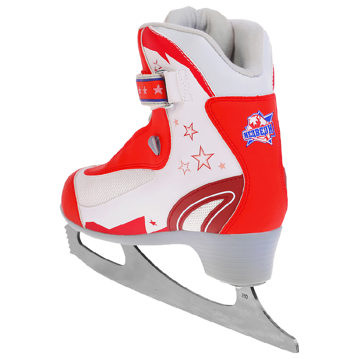 Коньки фигурные Молодежка MFS, цвет красный, размер 42