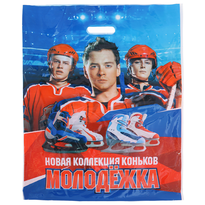 Коньки фигурные Молодежка MFS, цвет синий, размер 34