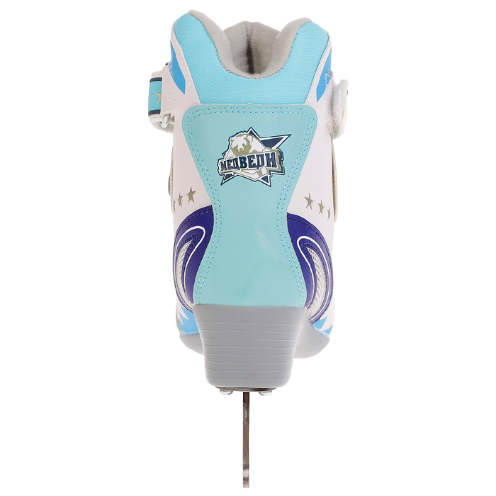 Коньки фигурные Молодежка MFS, цвет синий, размер 35