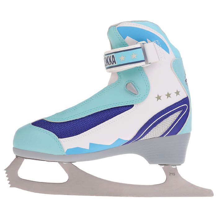 Коньки фигурные Молодежка MFS, цвет синий, размер 39