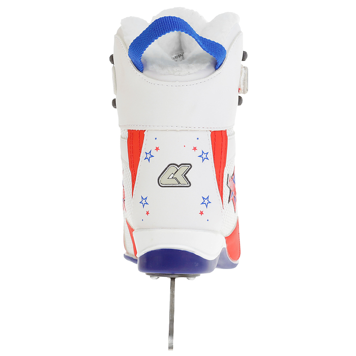 Коньки фигурные Молодежка MLS, цвет белый, размер 36