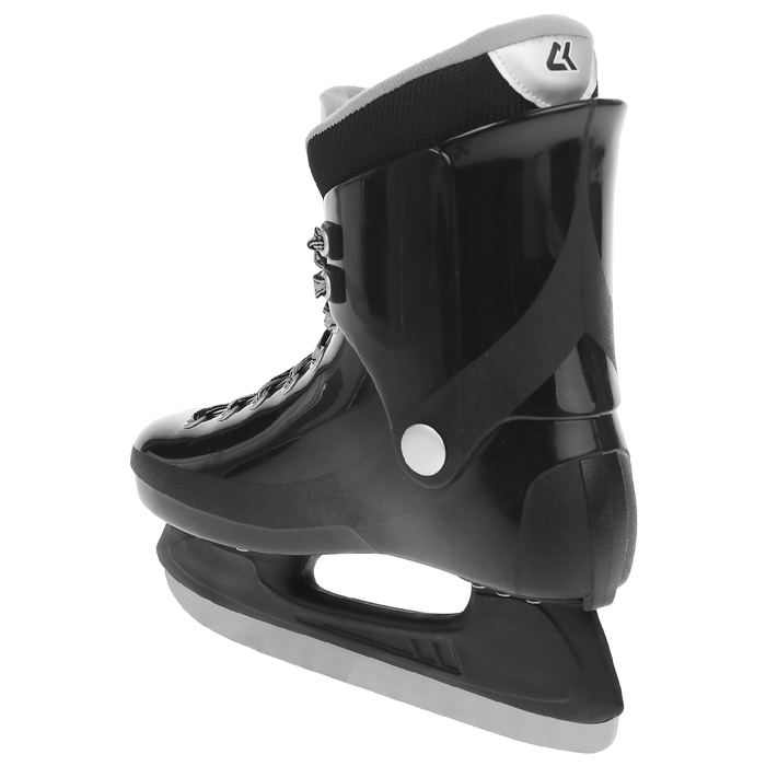 Коньки хоккейные LEADER, цвет чёрный, размер 33