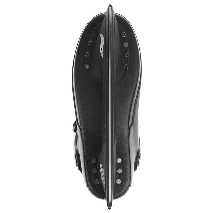 Коньки хоккейные LEADER, цвет чёрный, размер 33