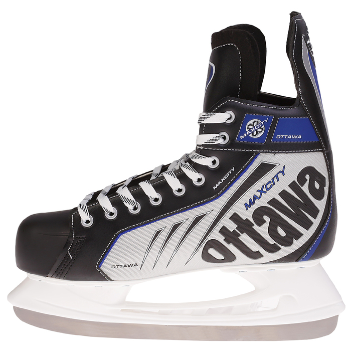 Коньки хоккейные OTTAWA, цвет чёрный, размер 31