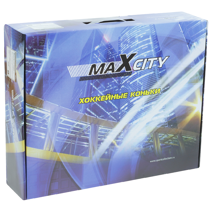 Коньки хоккейные OTTAWA, цвет чёрный, размер 44