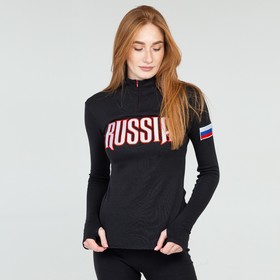 

Термобельё женское (джемпер, леггинсы) «Россия» цвет чёрный, размер 50