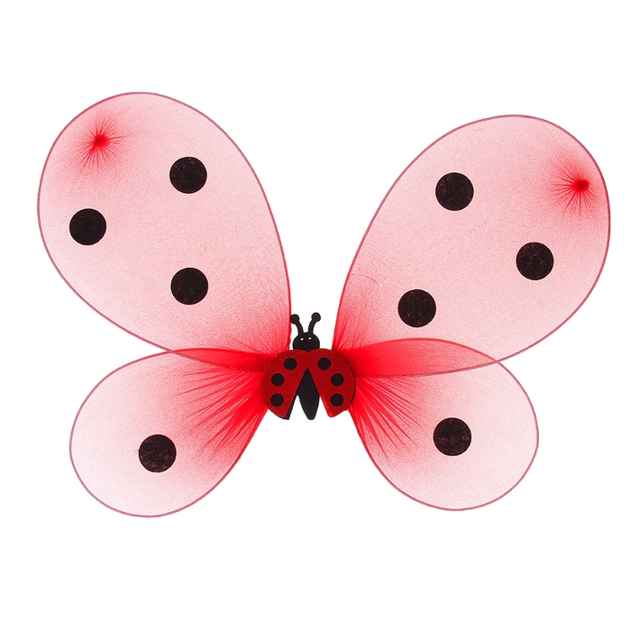Карнавальные крылья "Божья коровка"