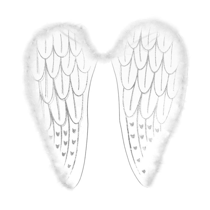 фото Крылья "ангел", на резинке страна карнавалия